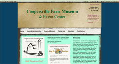 Desktop Screenshot of coopersvillefarmmuseum.org